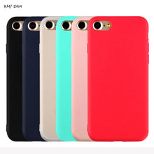 Candy Silicone TPU Soft Phone Cases For Apple iPhone 5 5S SE 6 6 s plus More 7 7Plus