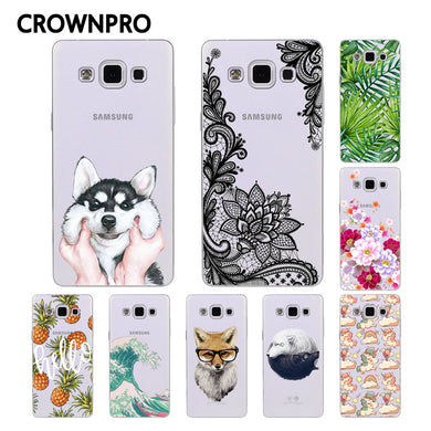 CROWNPRO Soft Silicone FOR Samsung Galaxy A5 2015 Case Cover A500 A5000