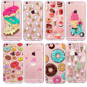 Phone Cases For iphone 6 6S 5 5S SE 7 8 Pizza