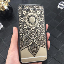 Apple iPhone 7 6 6s 5 5s SE Lace Flower Hard PC+TPU Cases Back Cover