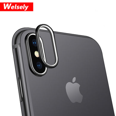 Camera Lens Protective Ring Cover Protector  iPhone x ten 10 Metal Case