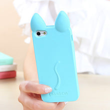 3D Mouse Ear Shape Case For iphone 7 4 4s 5 5s SE 6 6s 6 plus 8 8PLUS X