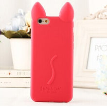 3D Mouse Ear Shape Case For iphone 7 4 4s 5 5s SE 6 6s 6 plus 8 8PLUS X