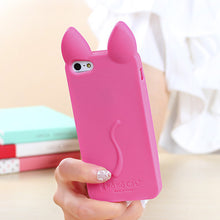 3D Mouse Ear Shape Case For iphone 7 4 4s 5 5s SE 6 6s 6 plus 8 8PLUS X