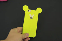 3D Mouse Ear Shape Case For iphone 7 4 4s 5 5s SE 6 6s 6 plus 8 8PLUS X