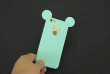 3D Mouse Ear Shape Case For iphone 7 4 4s 5 5s SE 6 6s 6 plus 8 8PLUS X