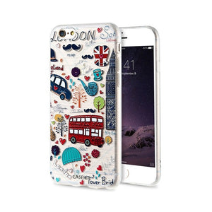 CASEIER Fashion Patterned Phone Cases For iPhone 7 8 Plus