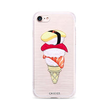 CASEIER Sushi Phone Case For iPhone 7 8 Cover