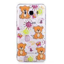 Samsung Galaxy  J3 J5 J7 2016 Cartoon Pattern 3D Scales Cas