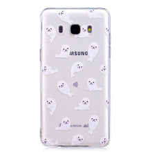 Samsung Galaxy  J3 J5 J7 2016 Cartoon Pattern 3D Scales Cas