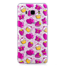 Samsung Galaxy  J3 J5 J7 2016 Cartoon Pattern 3D Scales Cas