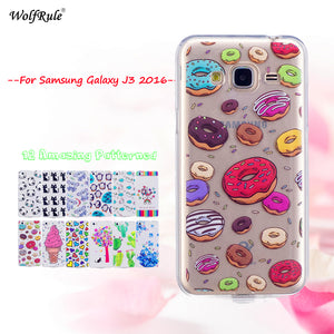 Samsung Galaxy J3 2016 Case Soft Silicone Phone Case