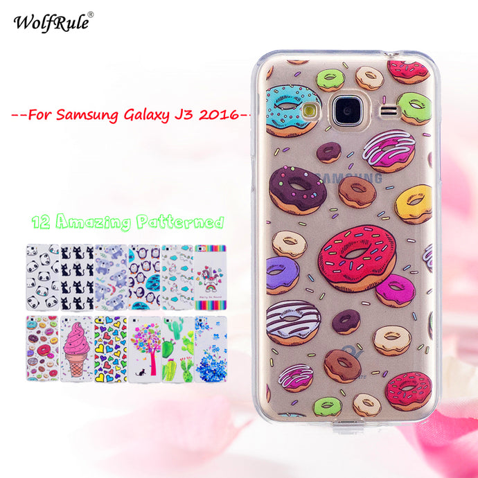 Samsung Galaxy J3 2016 Case Soft Silicone Phone Case