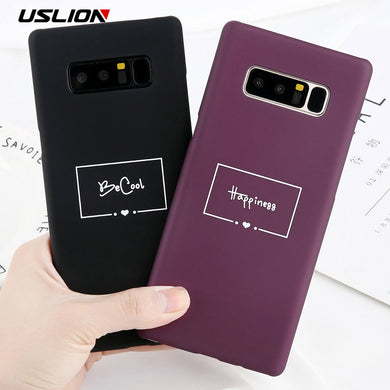 Samsung Galaxy S8 S9 Plus Letter Wishing Bottle Planet Phone Cover Case