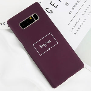 Samsung Galaxy S8 S9 Plus Letter Wishing Bottle Planet Phone Cover Case