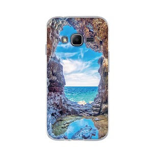 Samsung Galaxy J1 mini prime J106F V2 Case Cartoon 3D Relief Printing Pattern Back Cover