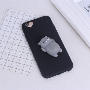 GLSHST Squishy Case for iPhone 5 5S 5SE 3D ,IPhone 6 6s 7 8