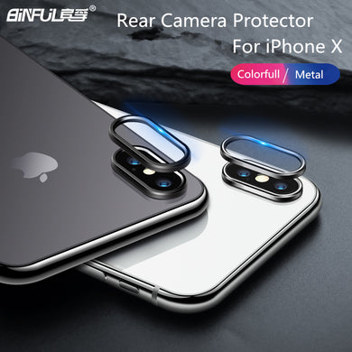 Apple iPhone X 10 Lens Protection Ring Bumper Multicolor optional Gold