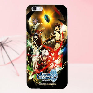 Soft Art Print Cover Case Cartoon Game Chain Chronicle For Galaxy   Prime Note 2 3 4 5 S3 S4 S5 S6 S7 S8 mini edge Plus