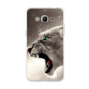 Samsung Galaxy J2 Prime G532 SM-G532F Case Cartoon 3D Relief Printing Pattern Back Cover